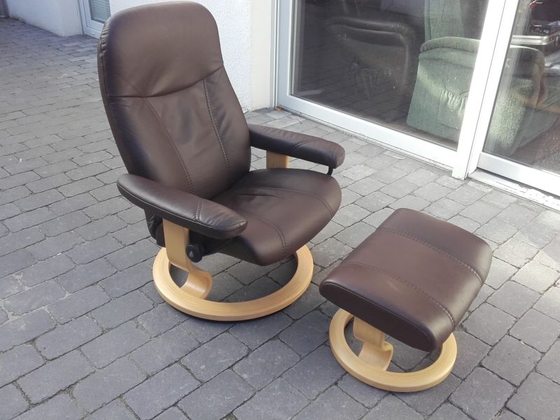 Stressless Sessel neuwertig mit Hocker Ekornes - Preis 579 € VB